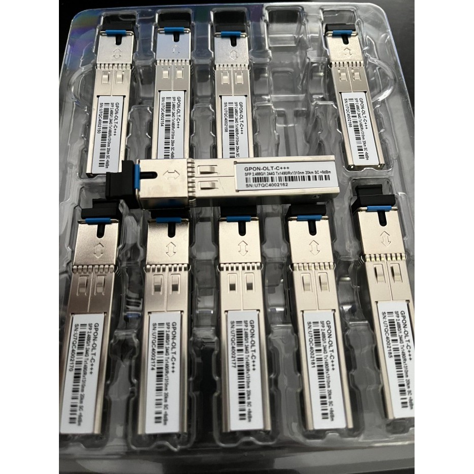 SFP GPON C+++ SUPORT ALL OLT & OLT ZTE - ONLINE