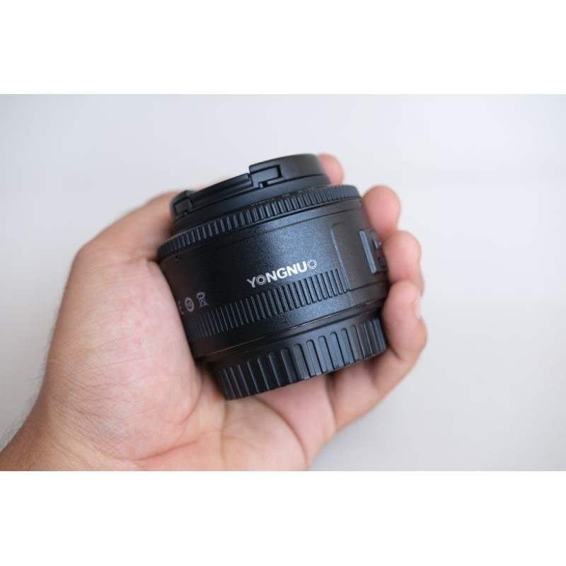YONGNUO 35MM F2 CANON YN 35MM F2 CANON BEKAS MULUS SECOND YN 35MM F/2 FOR CANON SECOND MULUS BUKAN Y
