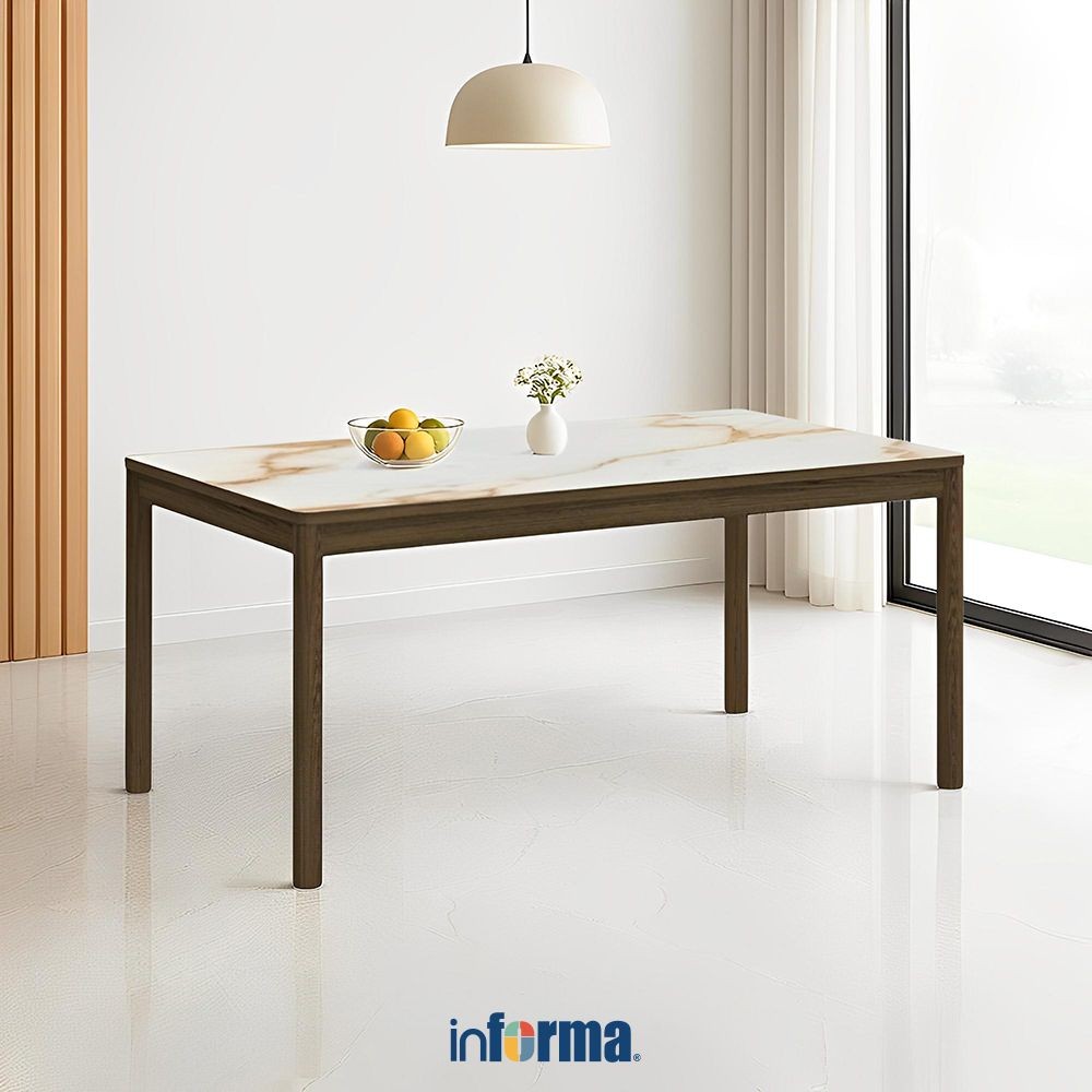 Informa Atlantic Meja Makan Dining Table Dinner Table Meja Ruang Makan Aesthetic Furniture Dining Ro
