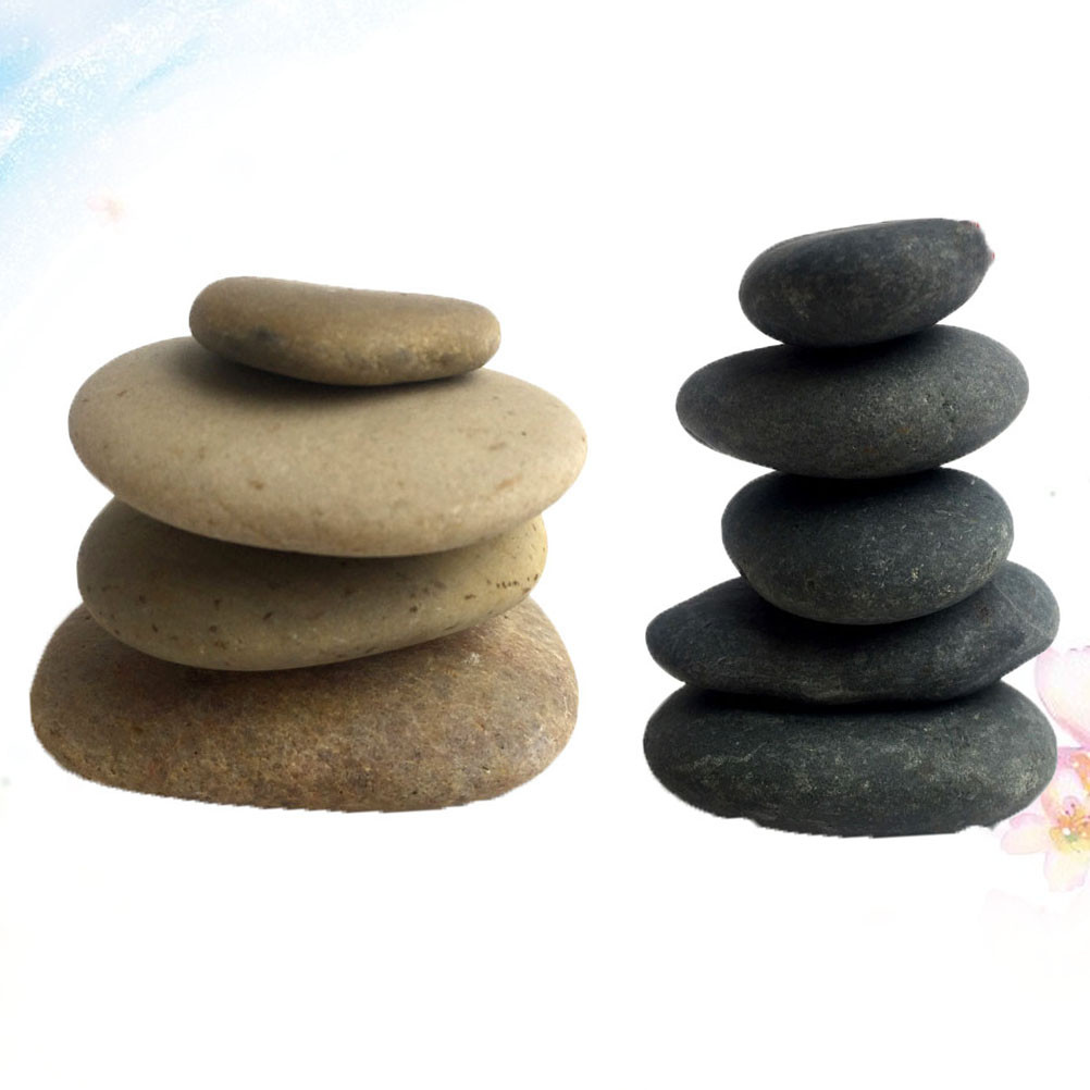 

10 Pcs Smooth Handpicked Painting Rocks Ideal Stones For Art Creative Diy Polishing Pebbles Drawing Painted Stones Art Supplies