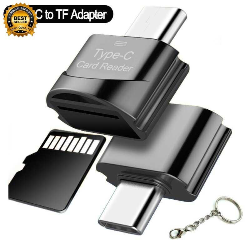 Mini OTG USB Type C to Micro SD Card Reader