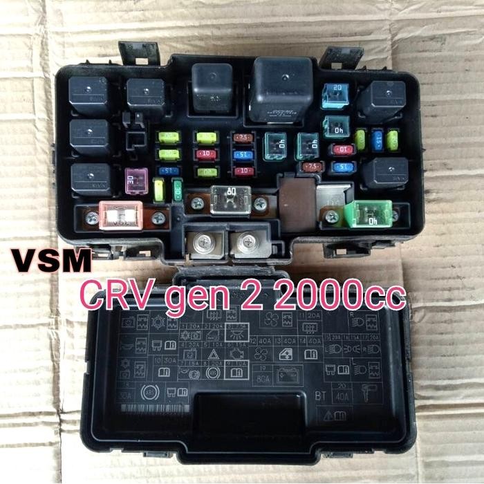 Fuse Box Sekring CRV Gen 2 Original Quality