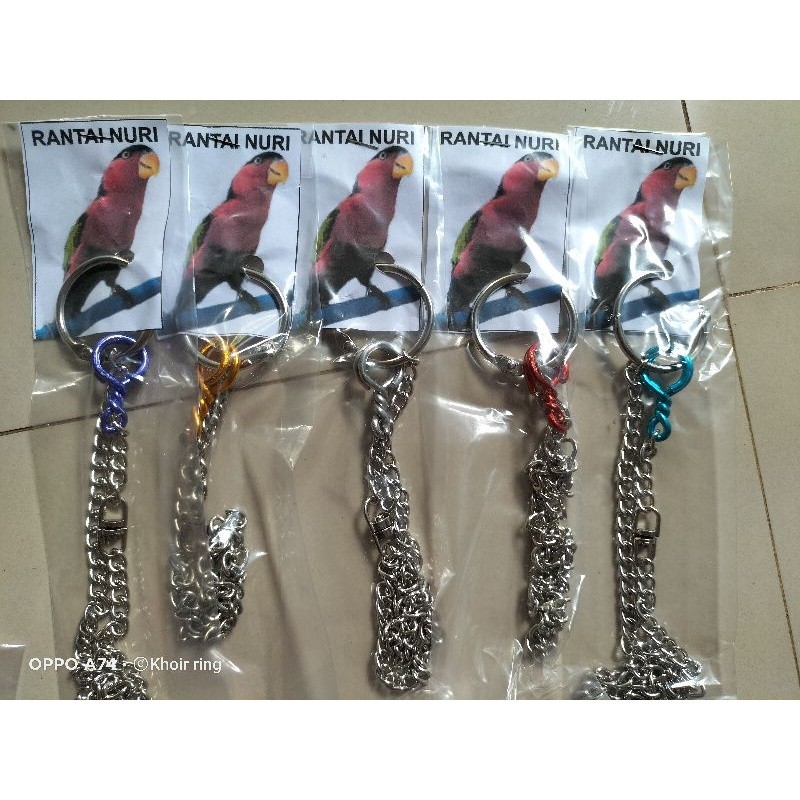 | MURAH RANTAI BURUNG NURI PANJANG 30CM .