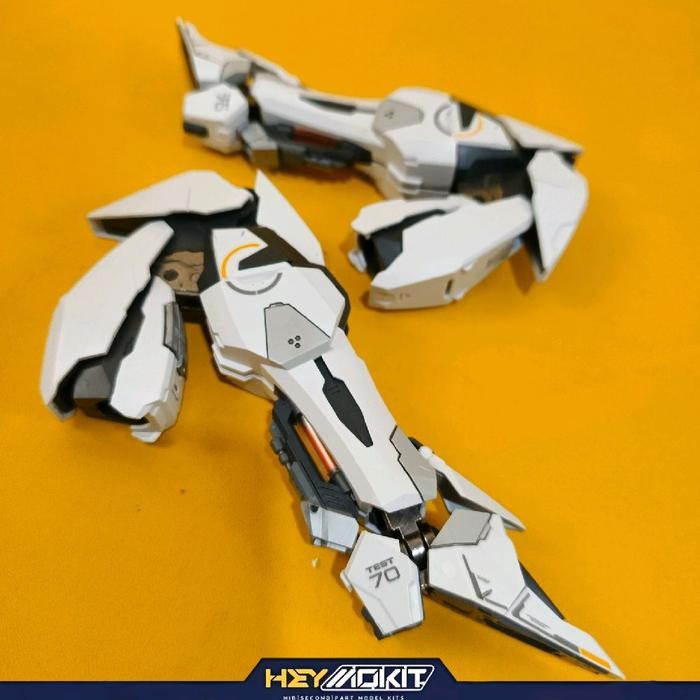 NON BANDAI MG 1/100 ROBOX ANIMATION BAILU AIR COMBAT PART LEG LEGS FOOT METAL FRAME MODELKIT FOR CUS