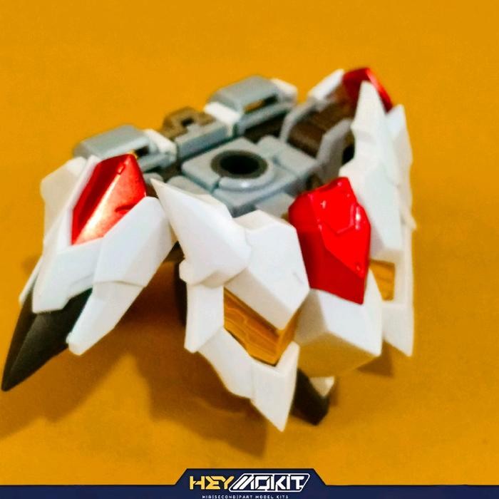 NON BANDAI HIRM 8818 MG 1/100 BARBATOS PART WAIST SKIRT MODELKIT FOR CUSTOM Toys