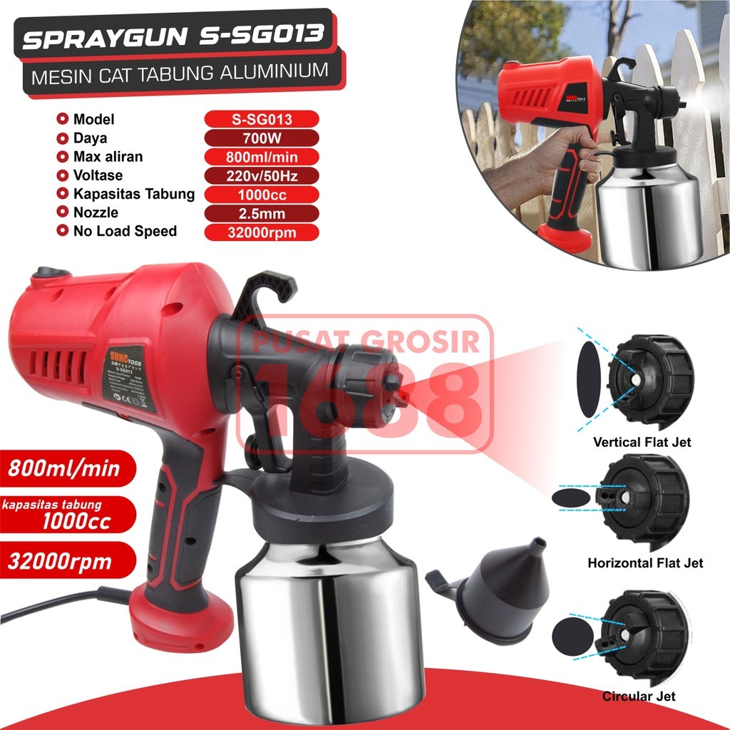 Mesin Semprot Cat Listrik Spray Gun Electric, alat cat semprot listrik，alat cat semprot portable，ala