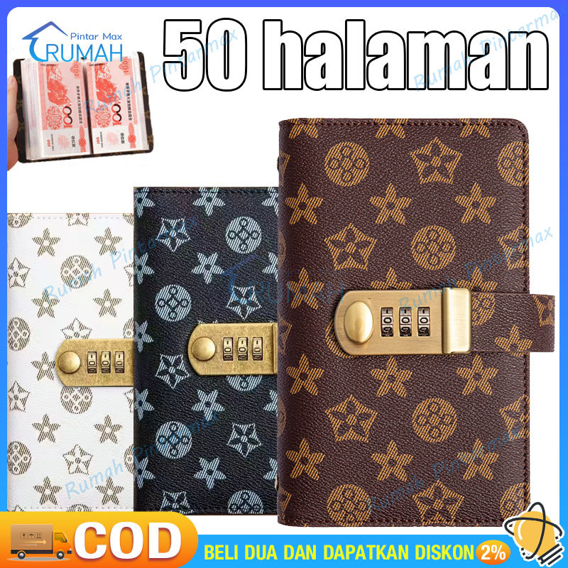

Dompet Disiplin Keuangan Polos Mini/Dompet Organizer Bulanan/Dompet Pintar Pengatur Keuangan Bulanan