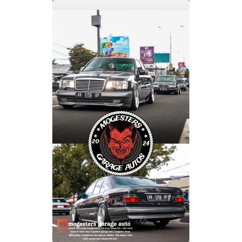 Bemper bumper MercedesBenz Mercy merci W124 Boxer AMG hight Quality