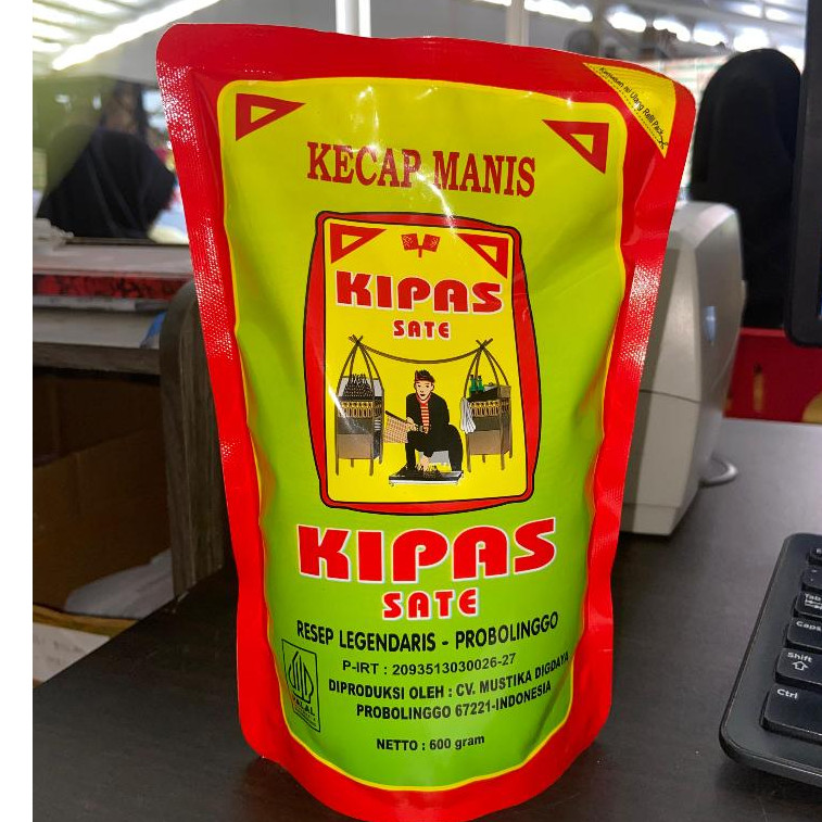 

Kecap Manis Kipas Sate 600 gr