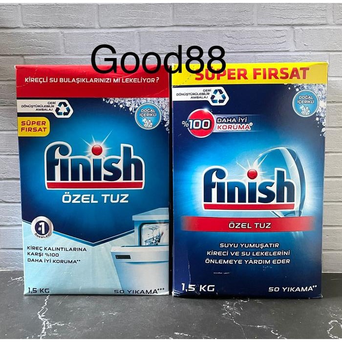 

Dijual Finish Salt / Dishwasher Salt - 1/1,5 Kg - 1,5kg Terlaris Tbk
