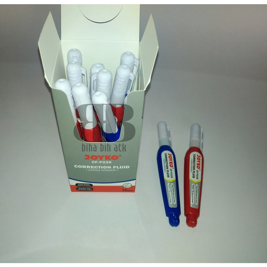 

1 Lusin Correction Fluid / Tip Ex CAIR Joyko CF-P235 (12 pcs)