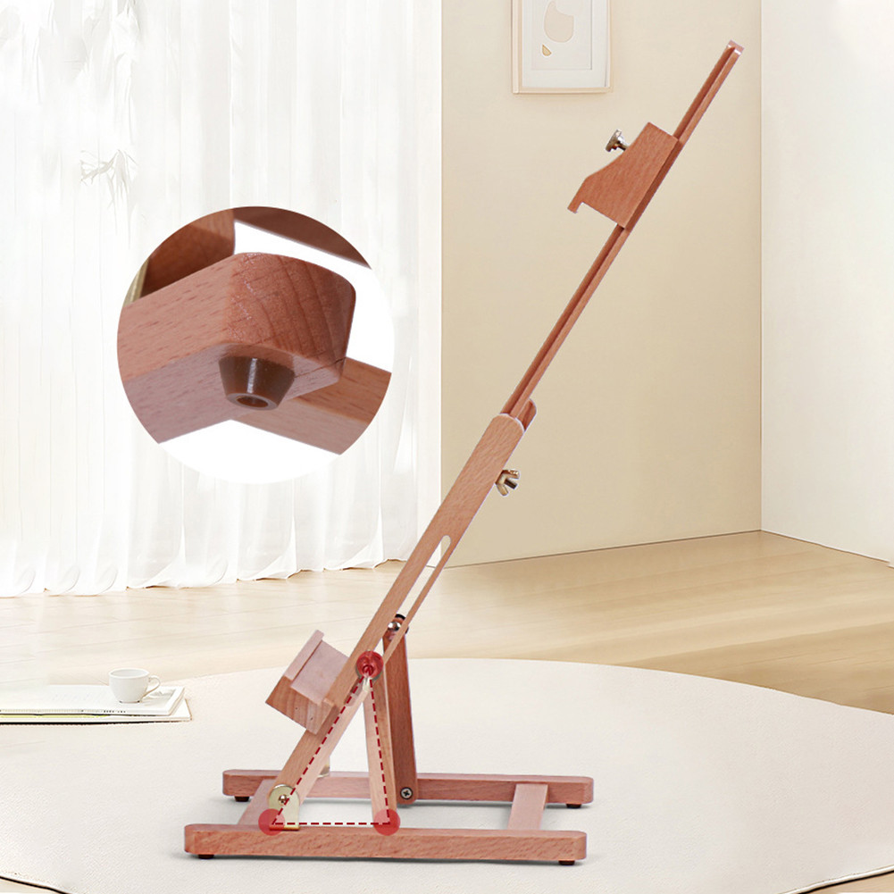

Tabletop Wooden Easel Painting Easel Stand Desktop Painting Stand for Adults Beginners Artists