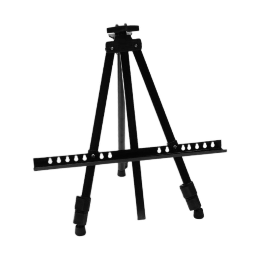 

Iron Display Stand for Outdoors Painting Sketch Painting Drawing Stand with Portable Bag Lightweight Adjustable Tripod Art Easel