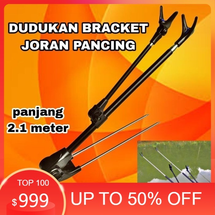 Bracket dudukan joran tegek jagrak pancing dudukan tegek braket joran dudukna joran joran pancing - 