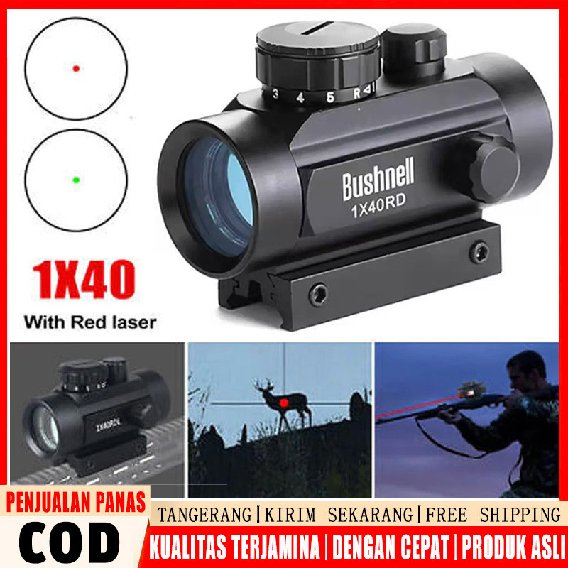 Redot 1x40 Rd Red Dot Busnell Laser Redot Redot Scope Barry Teleskop Bushnell Reddot 1x40 Green Dot 