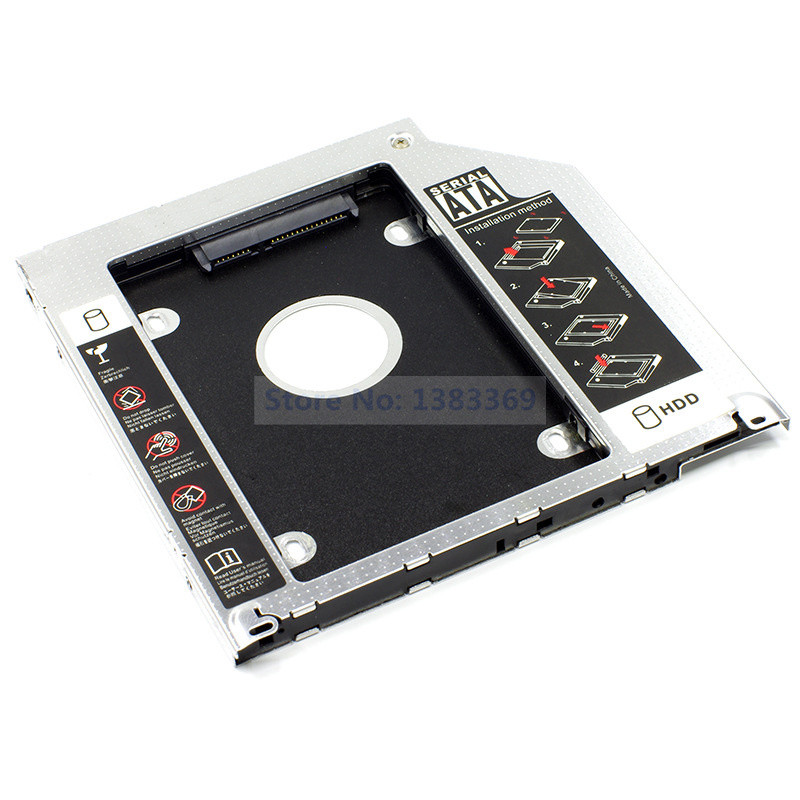 2nd Second SATA HDD SSD Hard Drive Unibody Optical Caddy Frame Adapter for MacBook Pro 13" 15" 17" 2