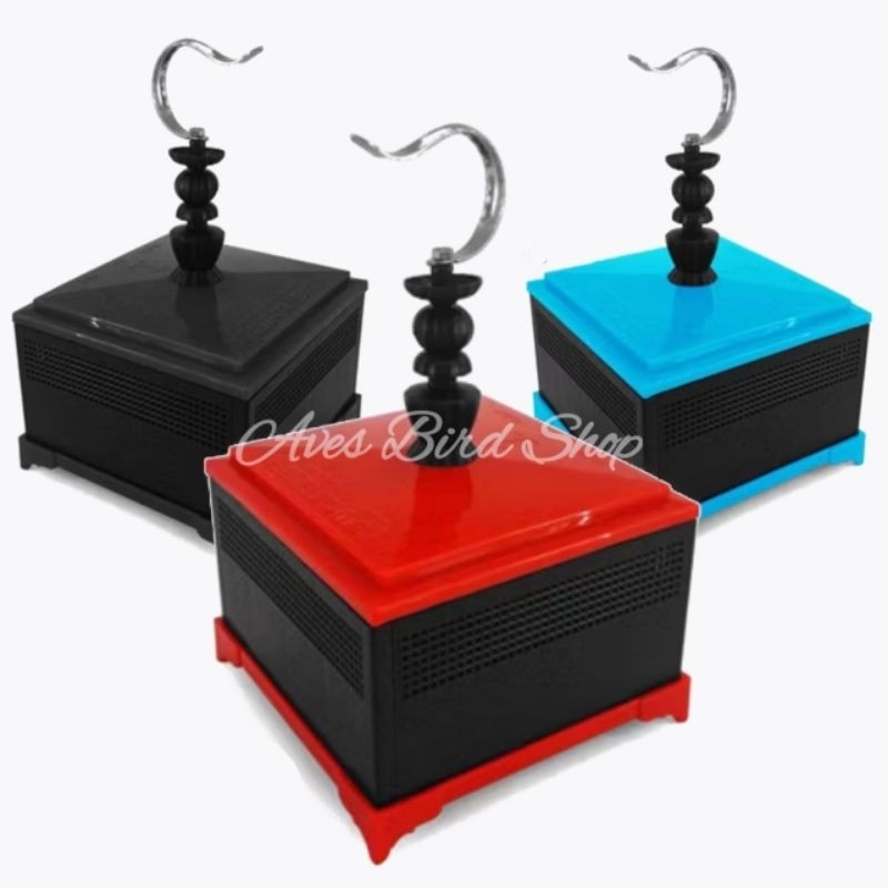 Kandang Ulat Elite Song Kandang Wadah Tempat Ternak Ulat Larva Jangkrik Minimalis Plastik