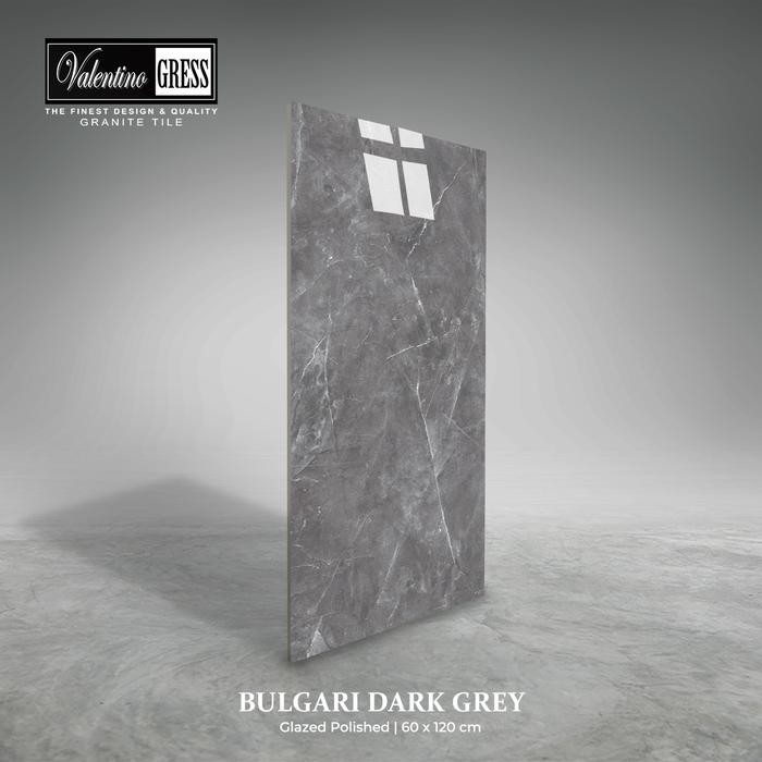 GRANITE VALENTINO GRESS 60x120 CM - BULGARI DARK GREY