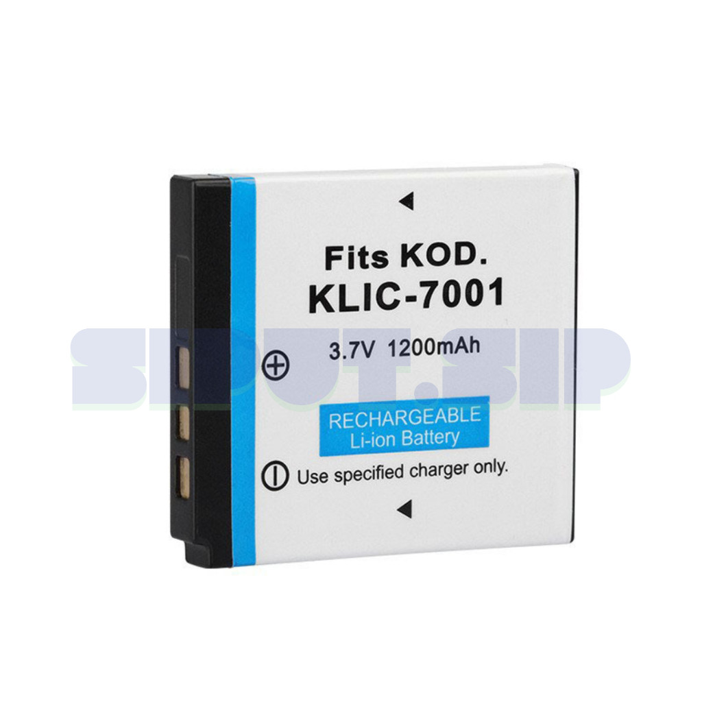Baterai KLIC-7001 KLIC 7001 KLIC7001 Untuk Digicam Kodak M341 M340 M320 M1073 V550 V570 V610 V705 M7