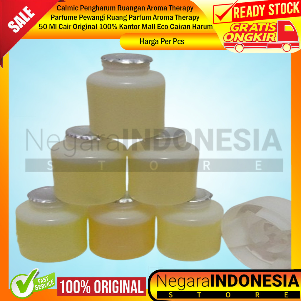 Calmic Pengharum Ruangan Aroma Therapy Parfume Pewangi Ruang Parfum Aroma Therapy 50 Ml Cair Origina