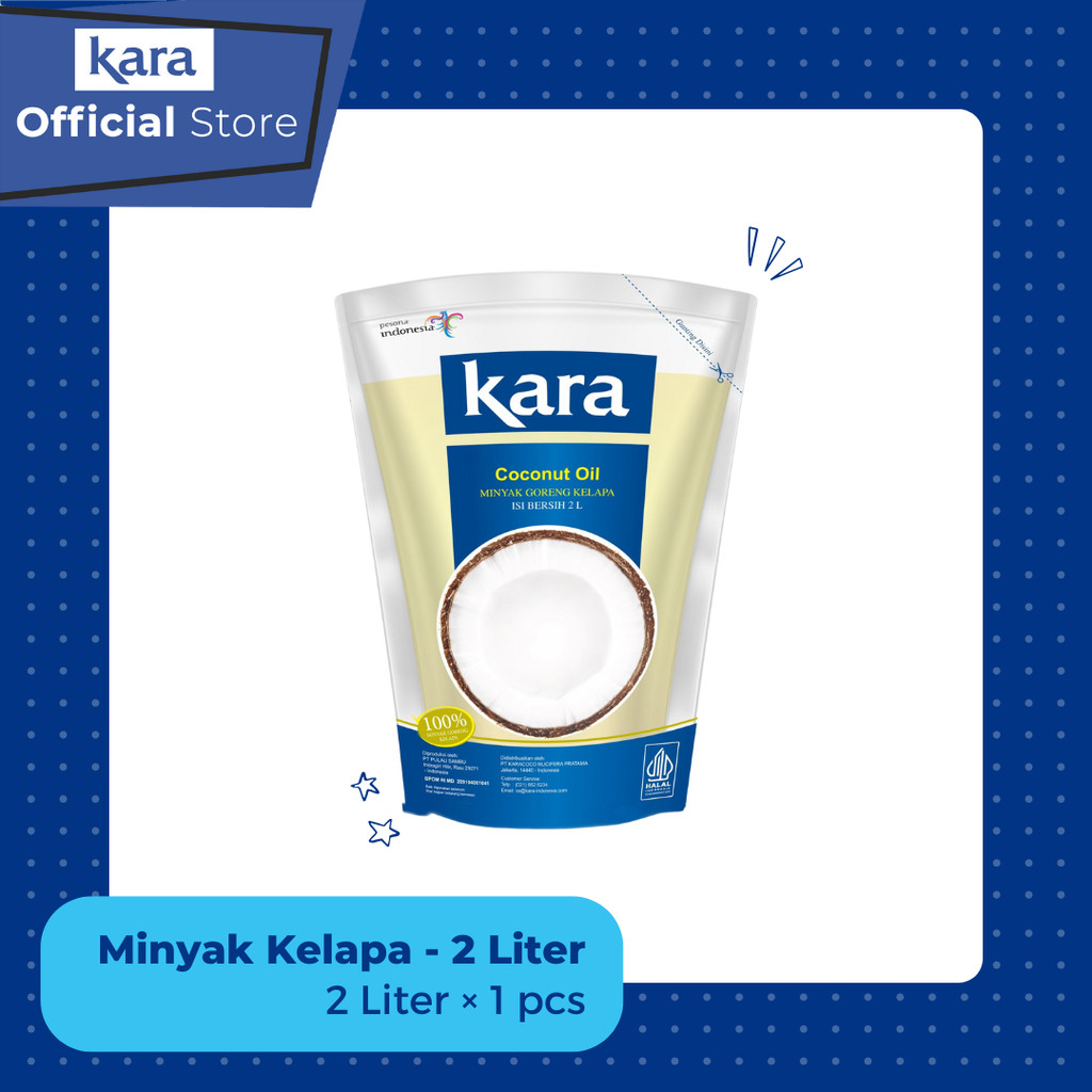 

KARA Minyak Goreng Kelapa (Coconut Cooking Oil) Pouch 2L