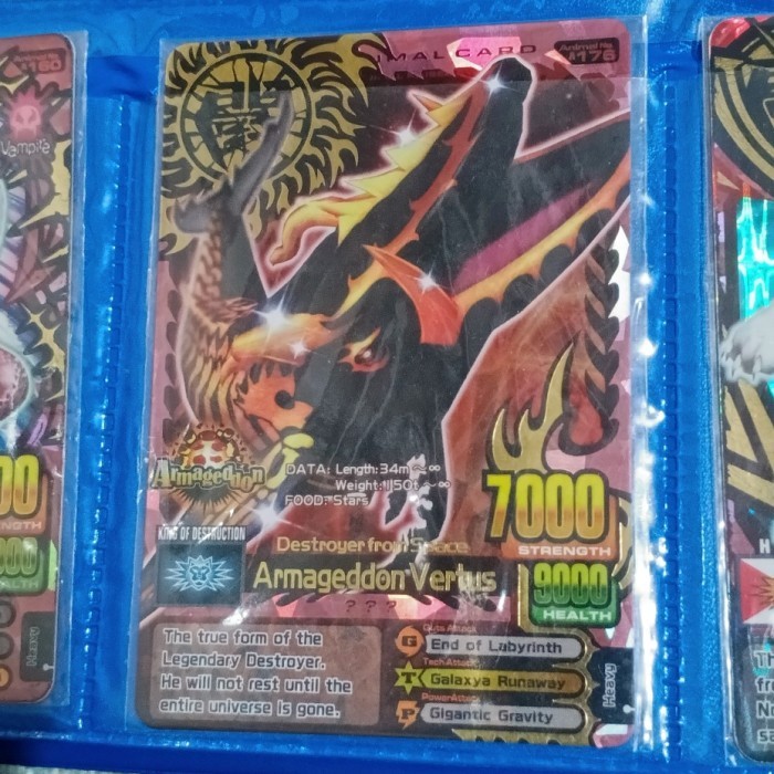 Kartu Animal Kaiser Armageddon Vertus Evo 7 Ultra Rare Original