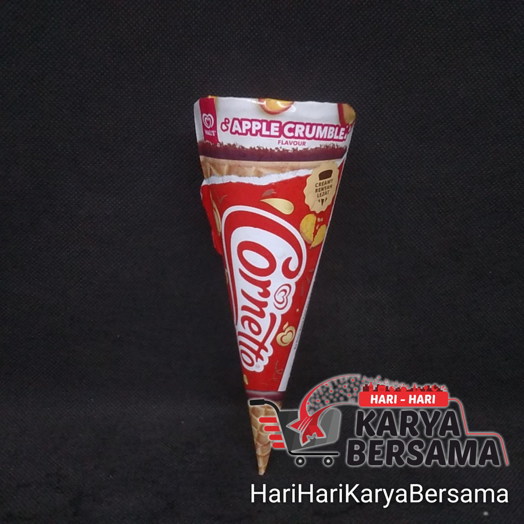 

ICE CREAM WALL'S CORNETTO APPLE CRUMBLE 108ML
