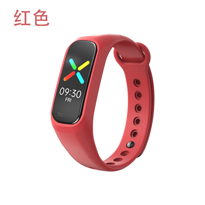 Official Style Silicone Wat  Strap For OPPO Band  al Smartband Fitness Traker For OPPO Replacement W