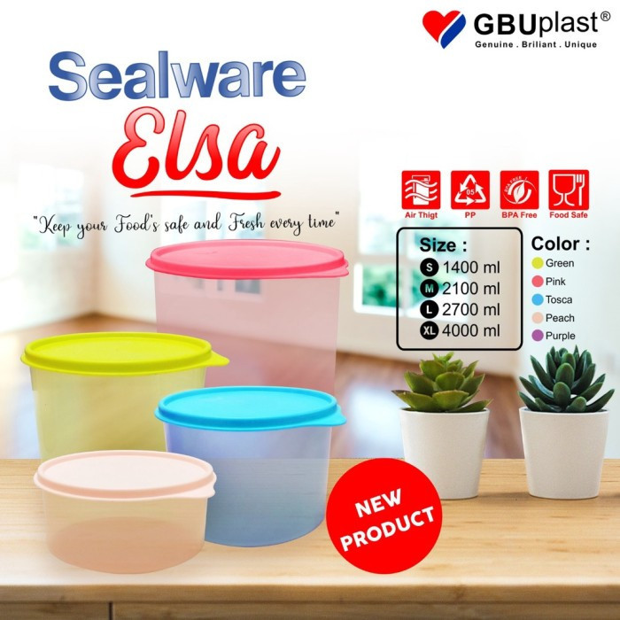 GBUplast Toples Plastik Sealware Elsa S/M/L/XL