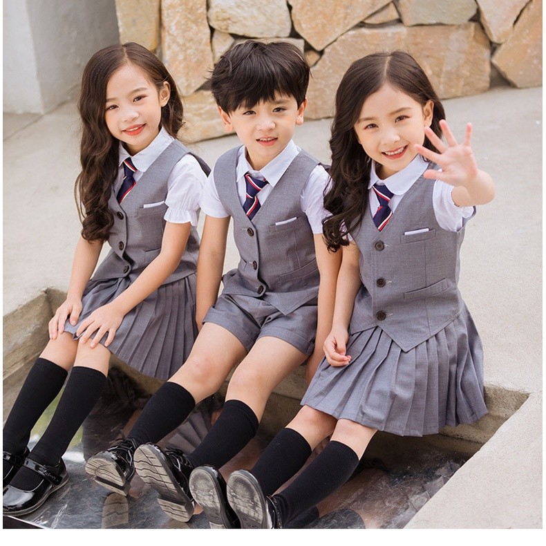 HIGH QUALITY Baju Seragam Sekolah TK,Seragam Sekolah Anak Korea