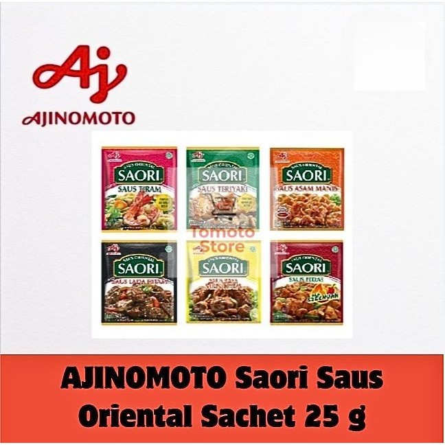 

✨ TOMOTOSTORE ✨ AJINOMOTO Saori Saus Oriental Sachet