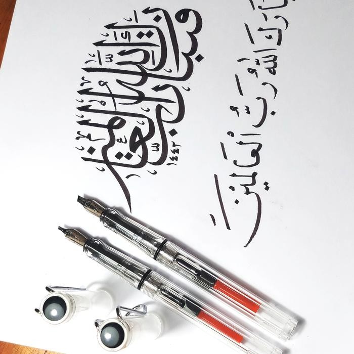 

Promo pena kaigrafi - qaam naskah 3mm & 1.5mm