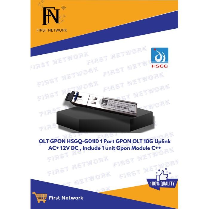 OLT EPON HSGQ-G01ID OLT GPON 1 Port OLT 4*GE RJ45,1*10G SFP+,Mini Size