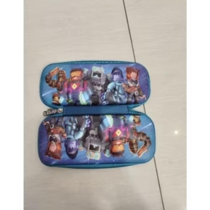 

TERLARIS~[ Mall 2547] tempat pensil roblox hardcase kotak pensil Minecraft import astronot - Biru