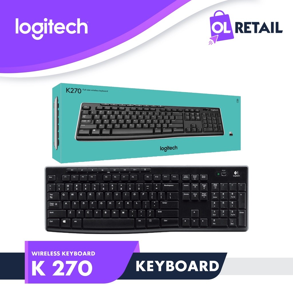K270 LOGITECH WIRELESS KEYBOARD K 270