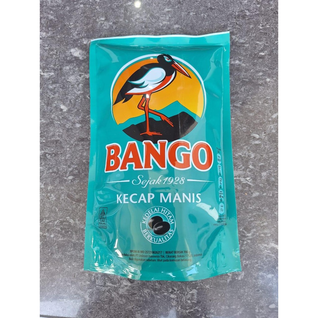 

Bango Kecap Manis Refil Pouch 700 gr - Sejak 1928, Produk Asli Indonesia