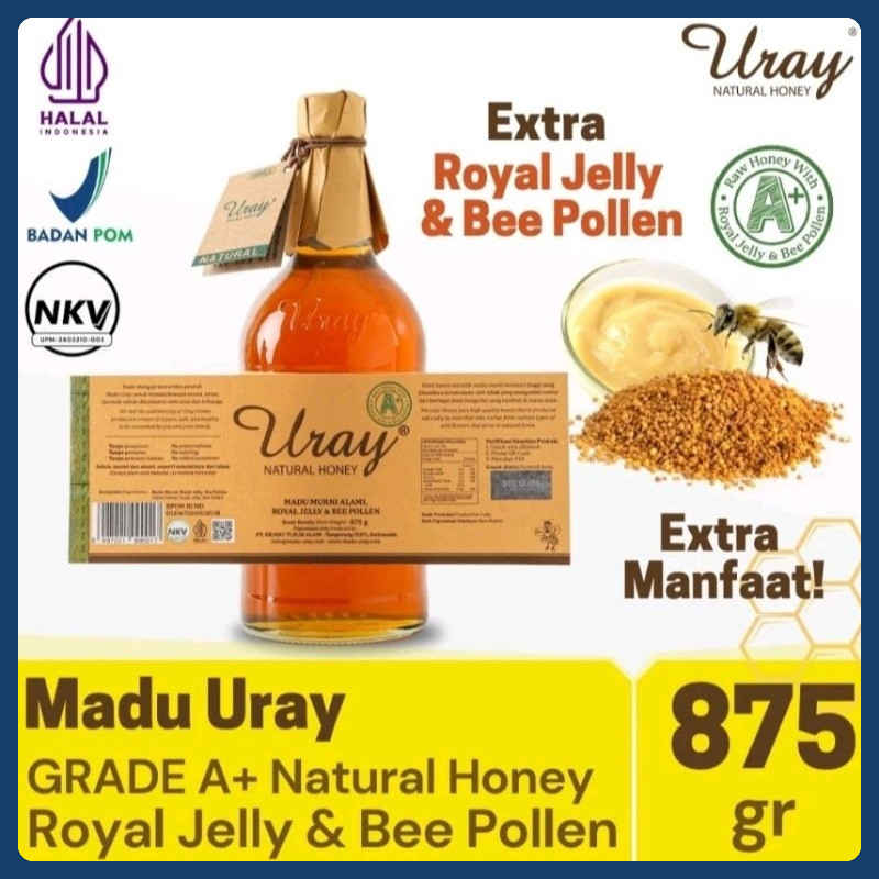 

MADU URAY 875 GRAM FREE PACKING BUBBLE DUS DAN FRAGILE
