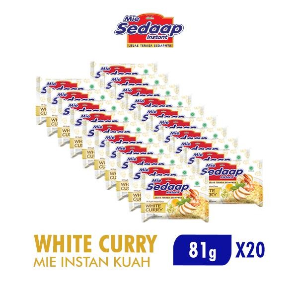 

Mumpung Murah Sedaap Mie Instan White Curry 81 gr x 20 pcs