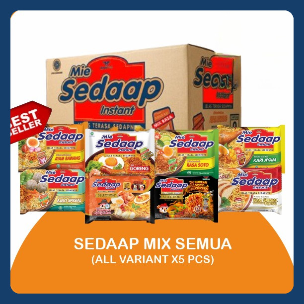 

SEDAAP 1 DUS ISI 40 BISA CAMPUR