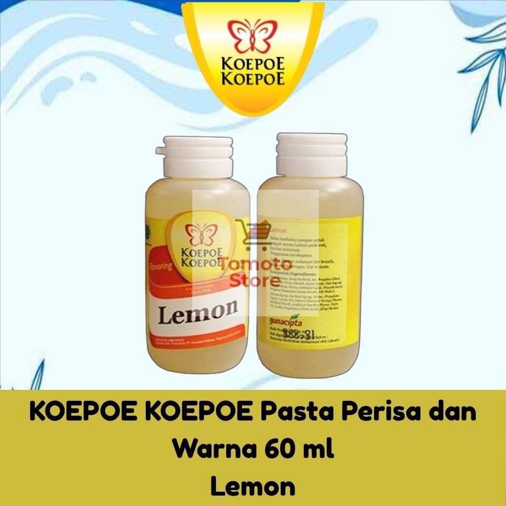 

✨ TOMOTOSTORE ✨ KOEPOE KOEPOE Pasta Perisa dan Warna Lemon