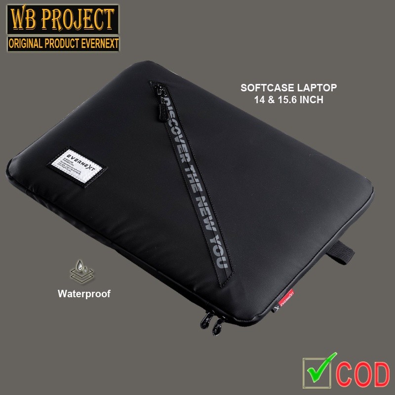 Softcase laptop 14 dan 15.6 inch waterproof terbaru kualitas distro soft case laptop anti air tas pe