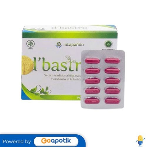 D'Bastro Box Isi 20 Kapsul