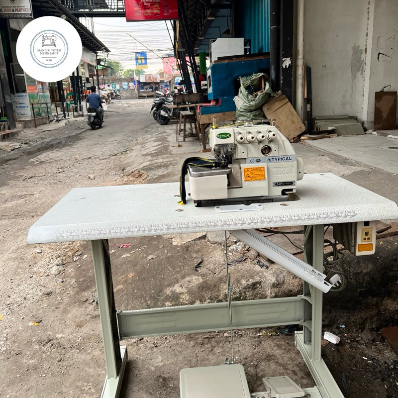 MESIN OBRAS TYPICAL TIMBUL GN757D BENANG 5 DIRECT SERVO SECOND (BEKAS) CO