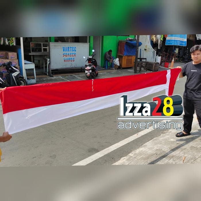 

umbul umbul Merah putih tinggi 5 meter model lurus
