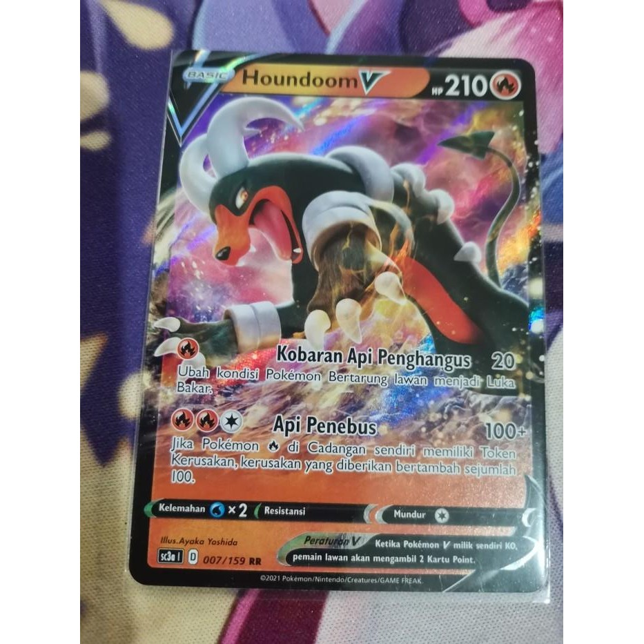 Pokemon TCG indonesia Houndoom V