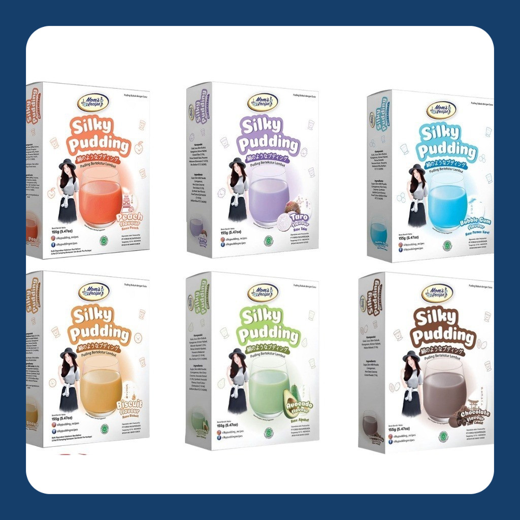 

SILKY PUDDING 155GRAM FORISA MOMS RECIPE/Silky Puding 155gr/Silky Pudding 155gr/155 PUDDING POWDER