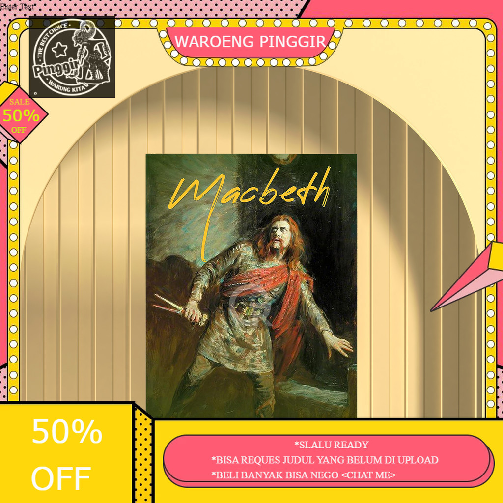 Book Buku Macbeth by William Shakespeare