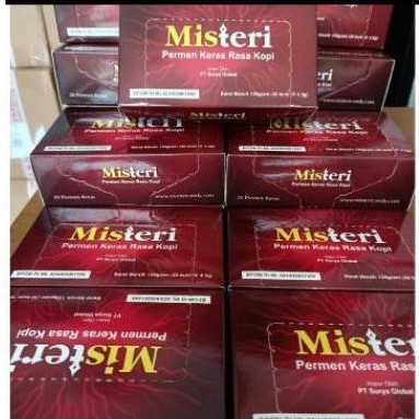 

{PALING JOSSS} herbar misteri permen keras rasa kopi isi 30pc