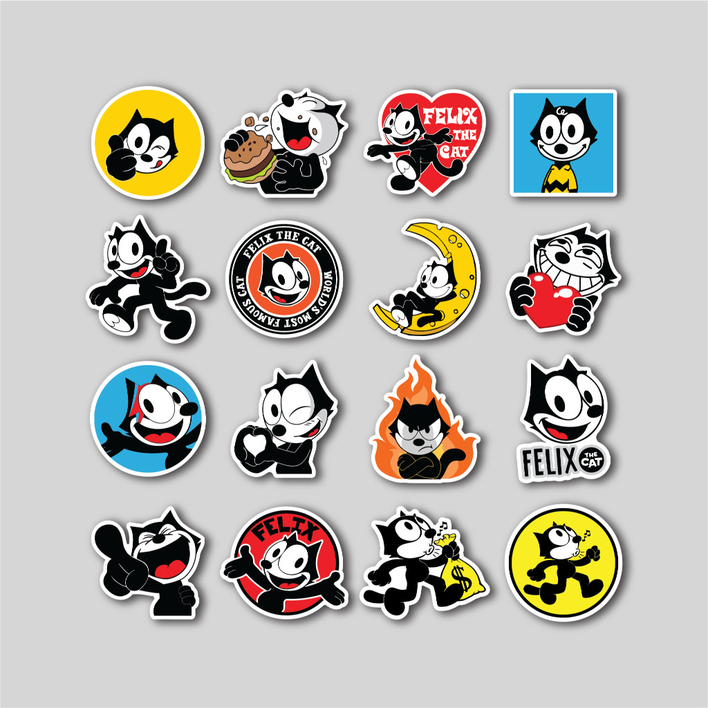 

Sticker Pack Felix The Cat | Sticker Tumblr | Stiker Laptop Koper Helm