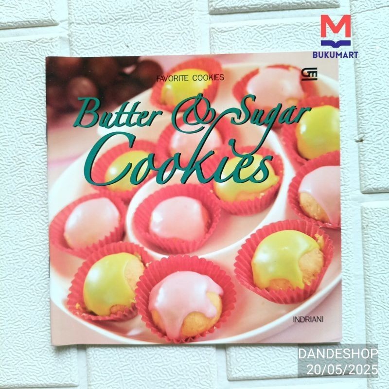 Butter & Sugar Cookies - Favorite Cookies- Buku Resep Masakan